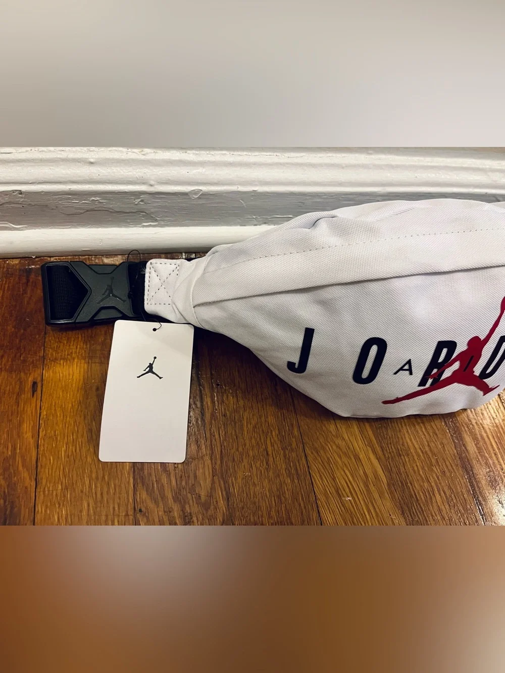 Nike Air Jordan Hip Pack Fanny Belt Bag Waist Crossbody 9B0533-001 White